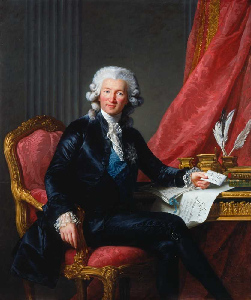 Charles-Alexandre de Calonne (1734-1802) - Elisabeth-Louise Vigee Le Brun