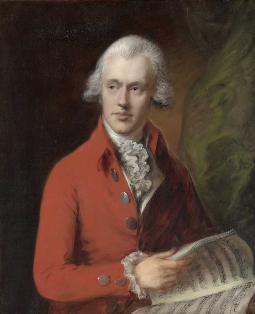 Charles Rousseau Burney (1747–1819) (ca. 1780) - Thomas Gainsborough