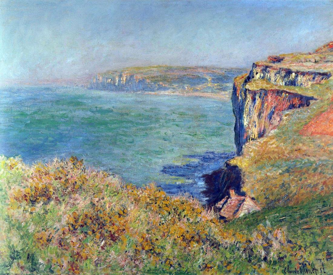 Cliffs at Varengeville - Monet