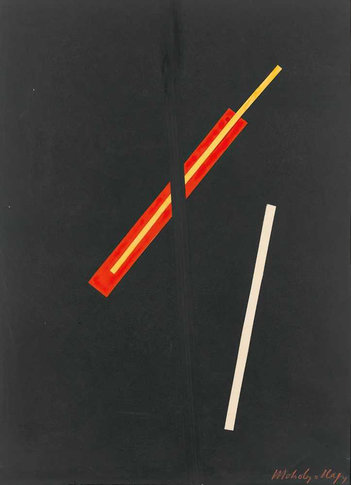 Collage with Three Elements (1922) - László Moholy-Nagy