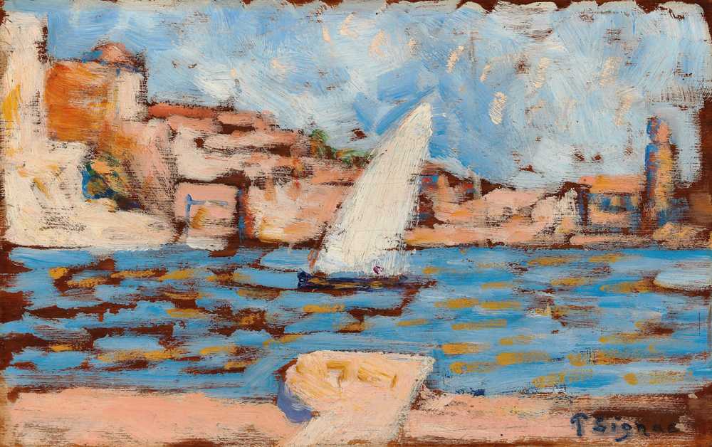 Collioure. La Tartane (1887) - Paul Signac