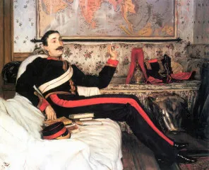 Colonel Frederick Gustavus Burnaby - Tissot