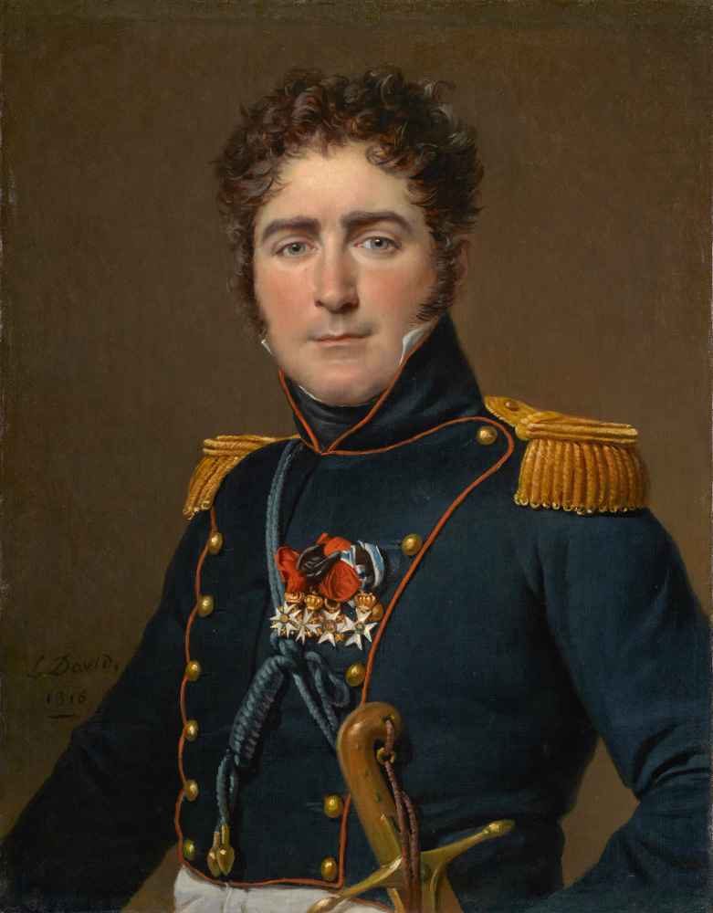 Comte Henri-Amedee-Mercure de Turenne-de Aynac - Jacques-Louis David