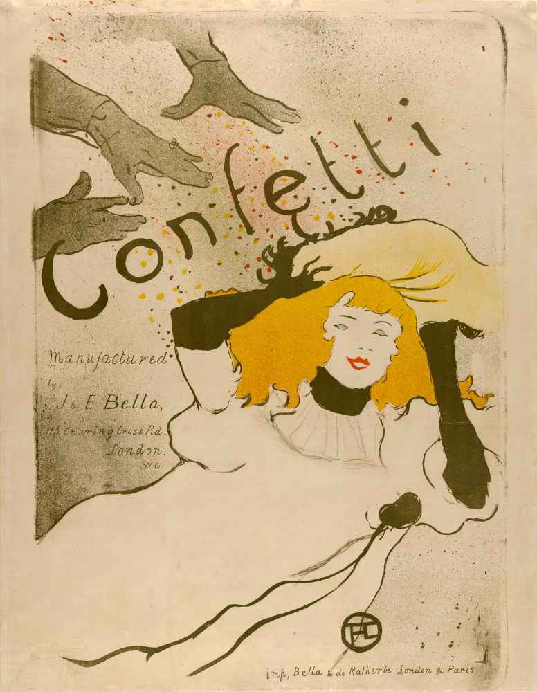 Confetti - Henri de Toulouse-Lautrec