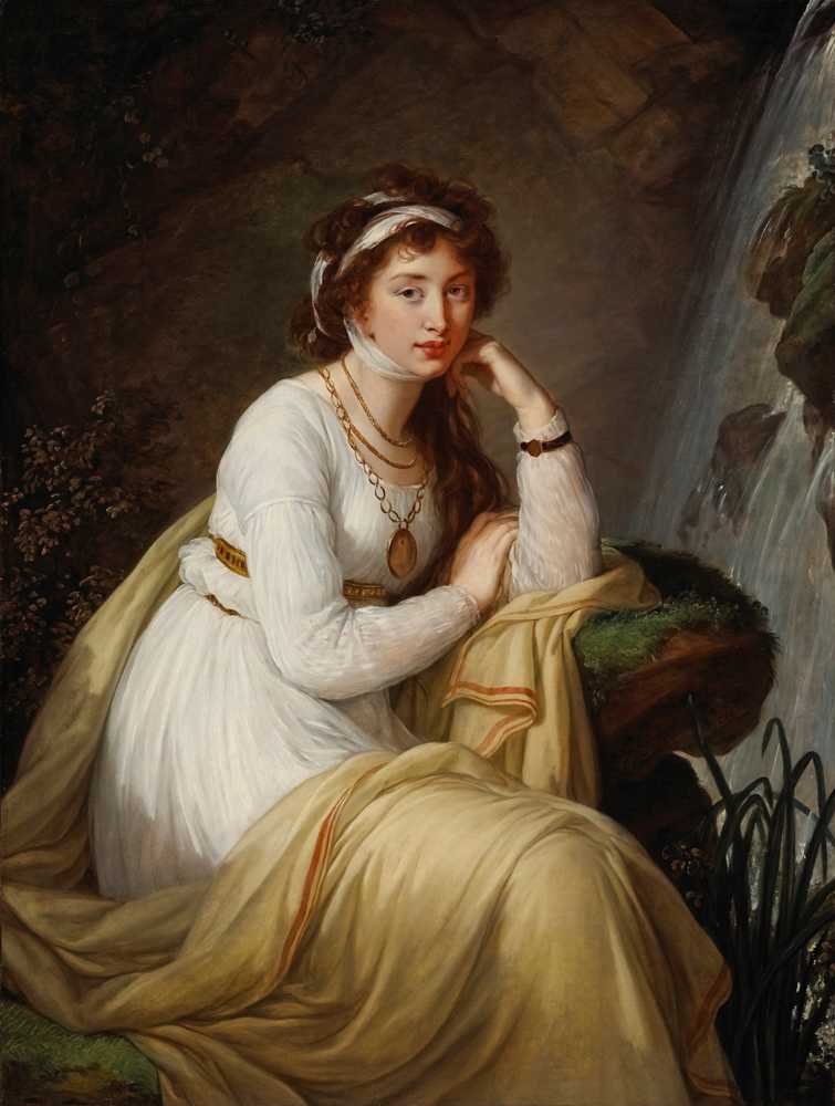 Countess Anna Ivanovna Tolstaya - Elisabeth-Louise Vigee Le Brun