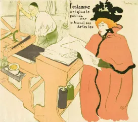 Cover for estampe originale - Henri de Toulouse-Lautrec