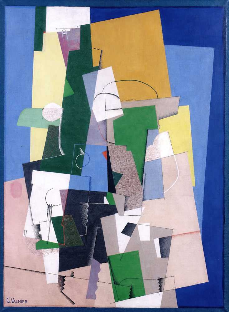 Cubist Composition (1920) - Georges Valmier