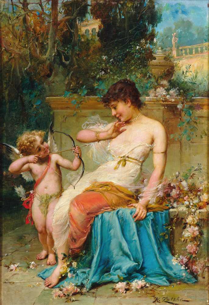 Cupid (c. 1900) - Hans Zatzka