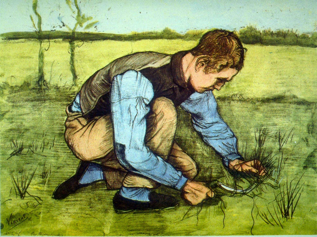 Cutting Grass - Van Gogh