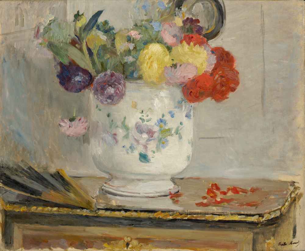 Dahlias - Berthe Morisot