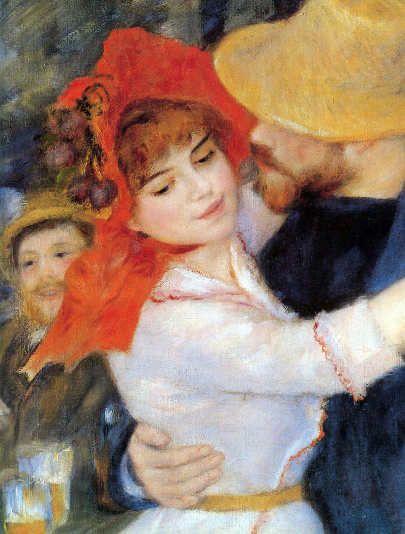Dance in Bougival (Detail) - Renoir