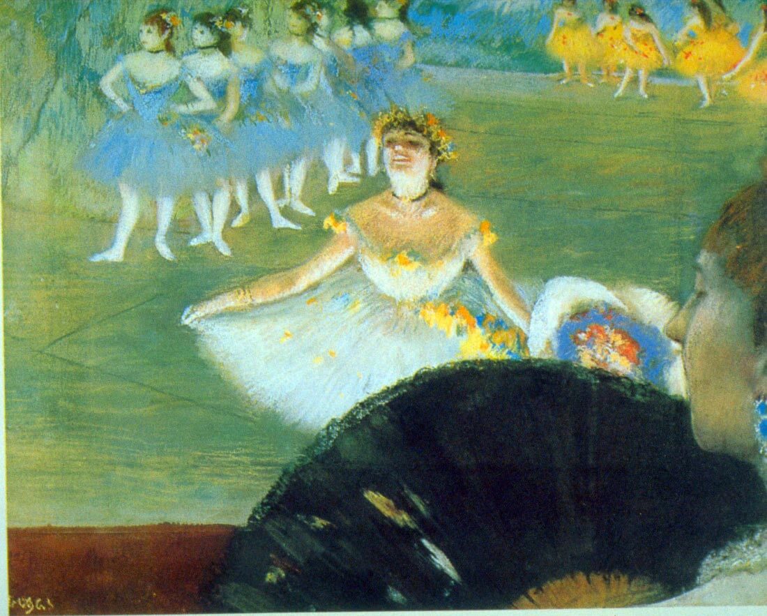 Dance with Bouquet - Degas