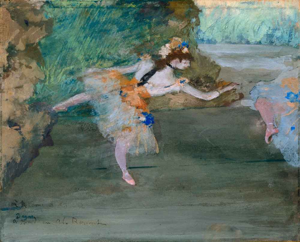 Dancer Onstage - Edgar Degas