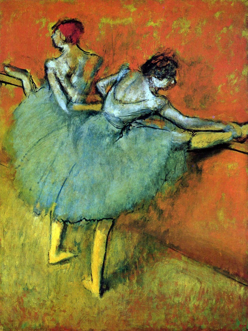 Dancers at the bar #1 - Degas