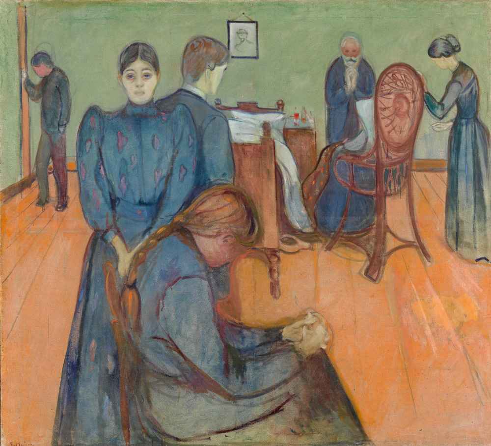Death in the Sickroom - Edward Munch