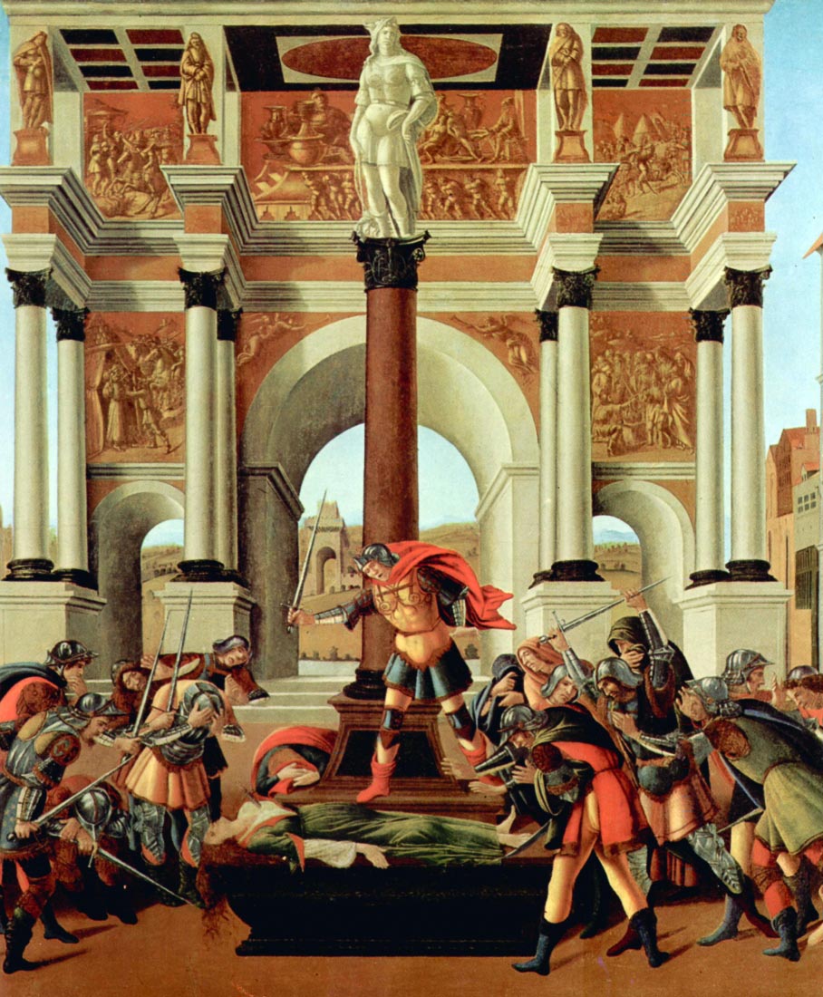 Death of Lucretia - Botticelli