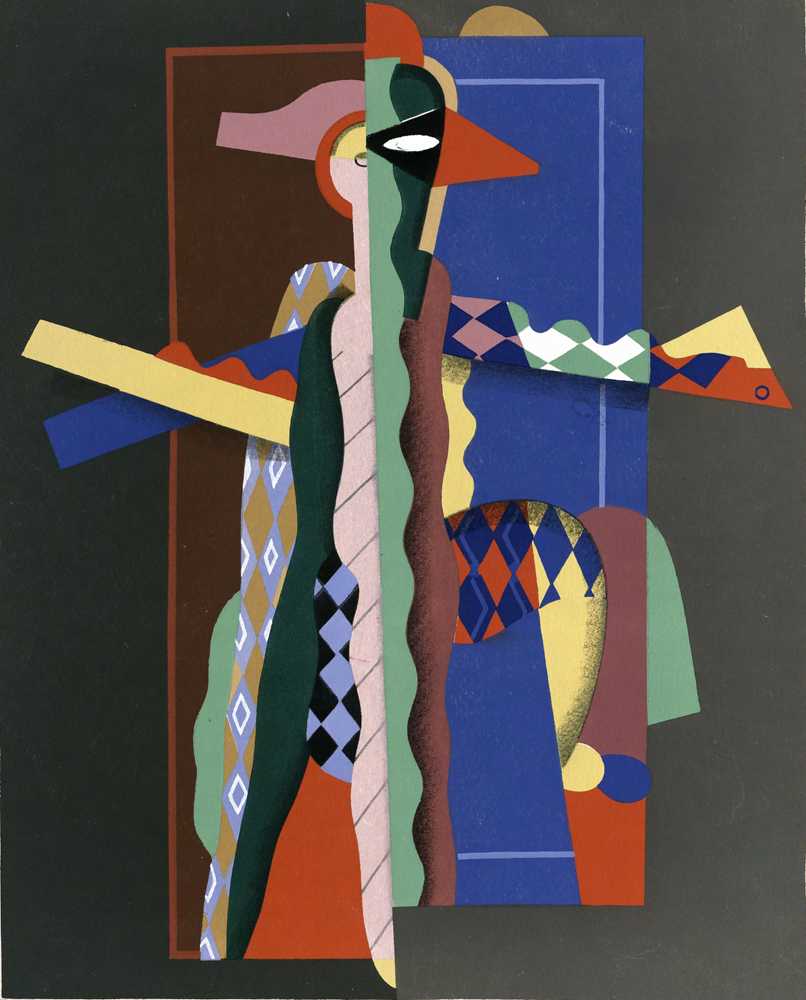 Decors and colors collection Pl.13 (1930) - Georges Valmier