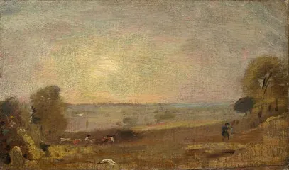 Dedham Vale from the Road to East Bergholt - John Constable