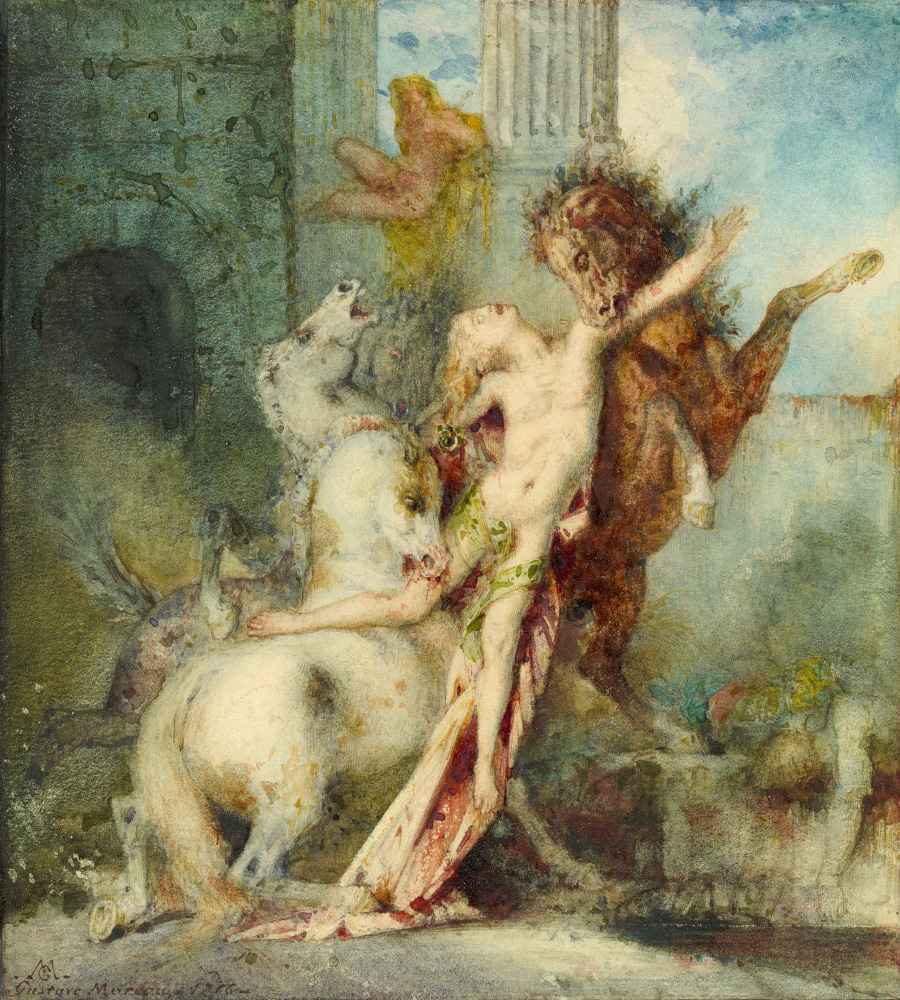 Diomedes Devoured by Horses - Gustave Moreau