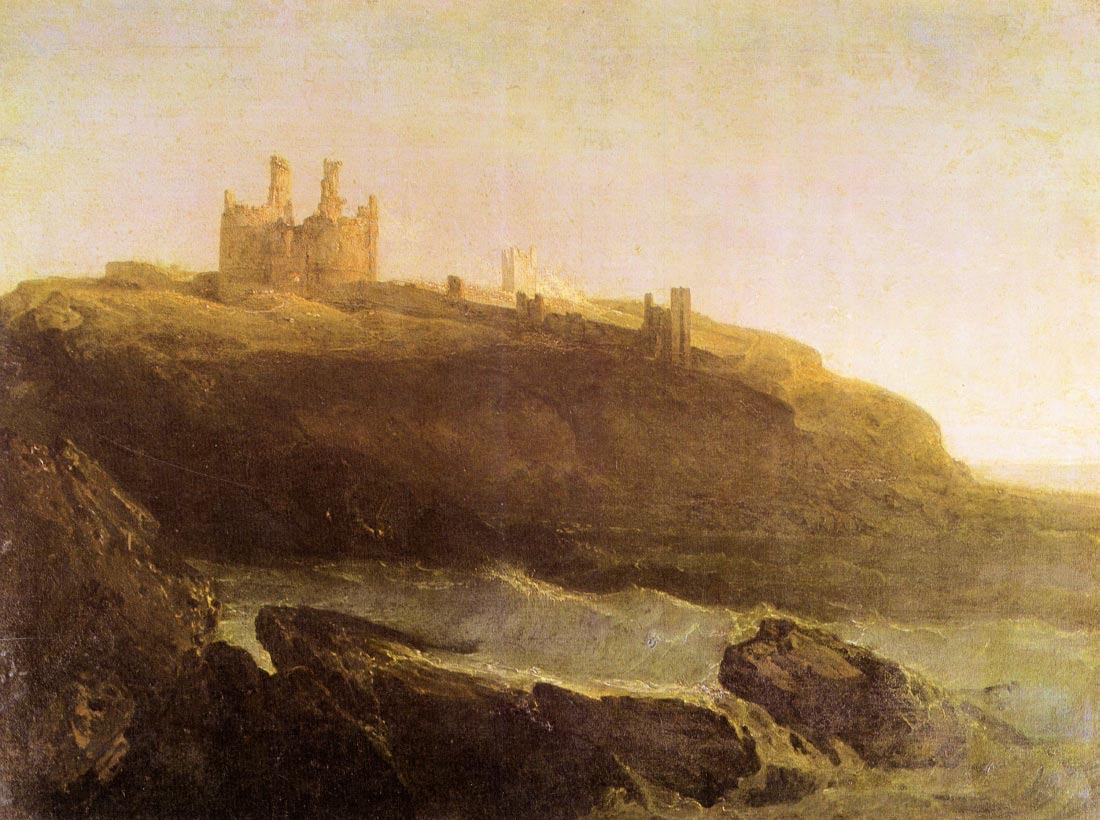Dunstanborough Castle - Joseph Mallord Turner