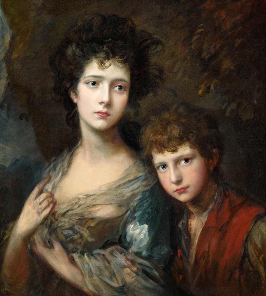 Elizabeth And Thomas Linley (c. 1768) - Thomas Gainsborough