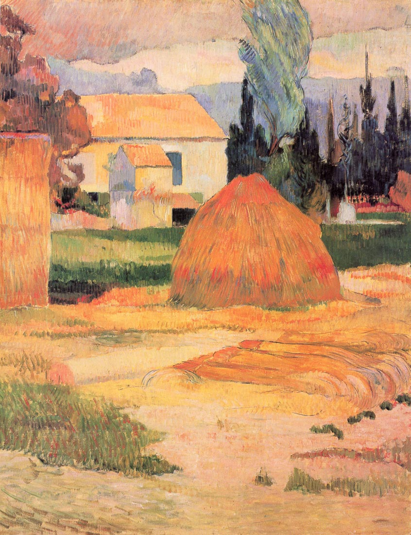 Farmhouses in Arles - Gauguin