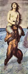 Faun and Nixe - Franz von Stuck