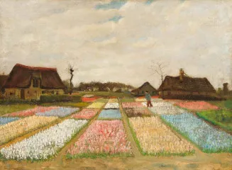 Flower Beds in Holland - Vincent van Gogh
