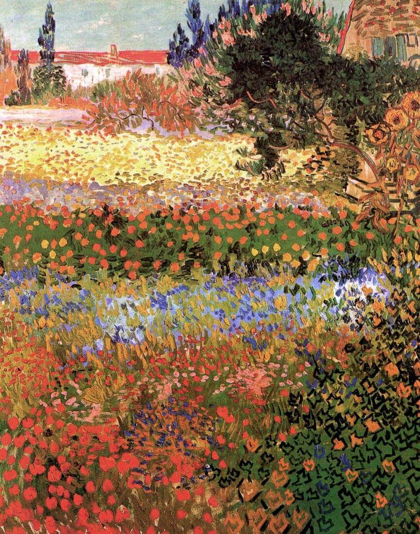 Flowering Garden - Van Gogh