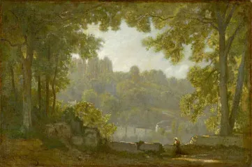 Forest Landscape - Jean Baptiste Camille Corot