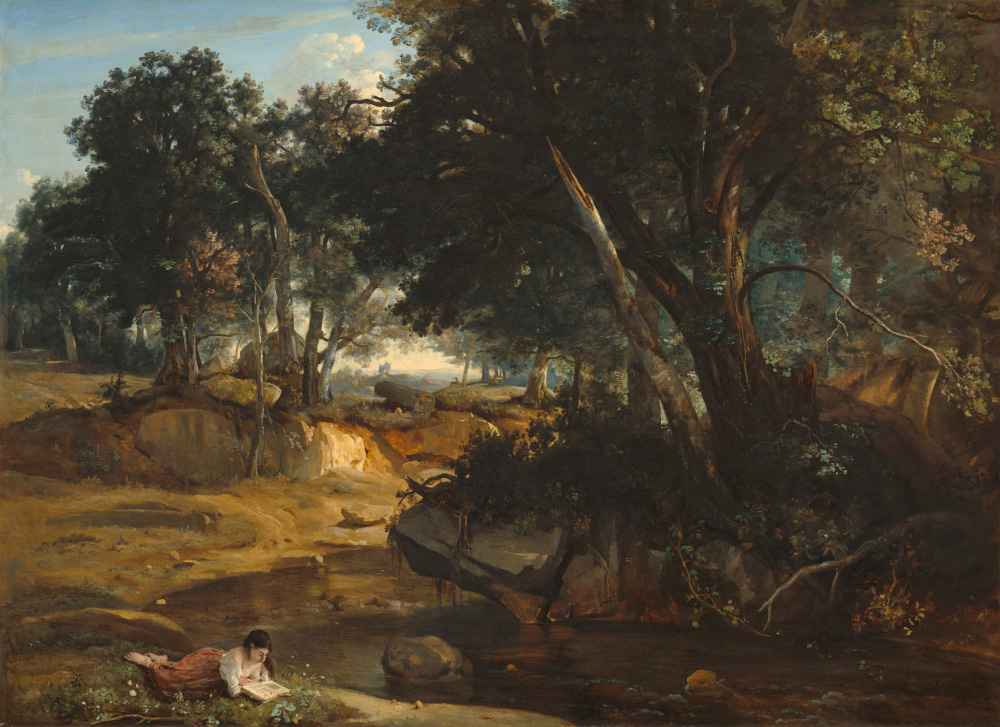 Forest of Fontainebleau - Jean Baptiste Camille Corot