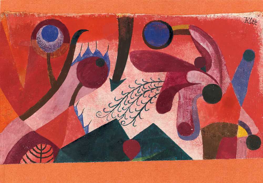 Giftbeeren (Poisonous Berries) (1920) - Paul Klee