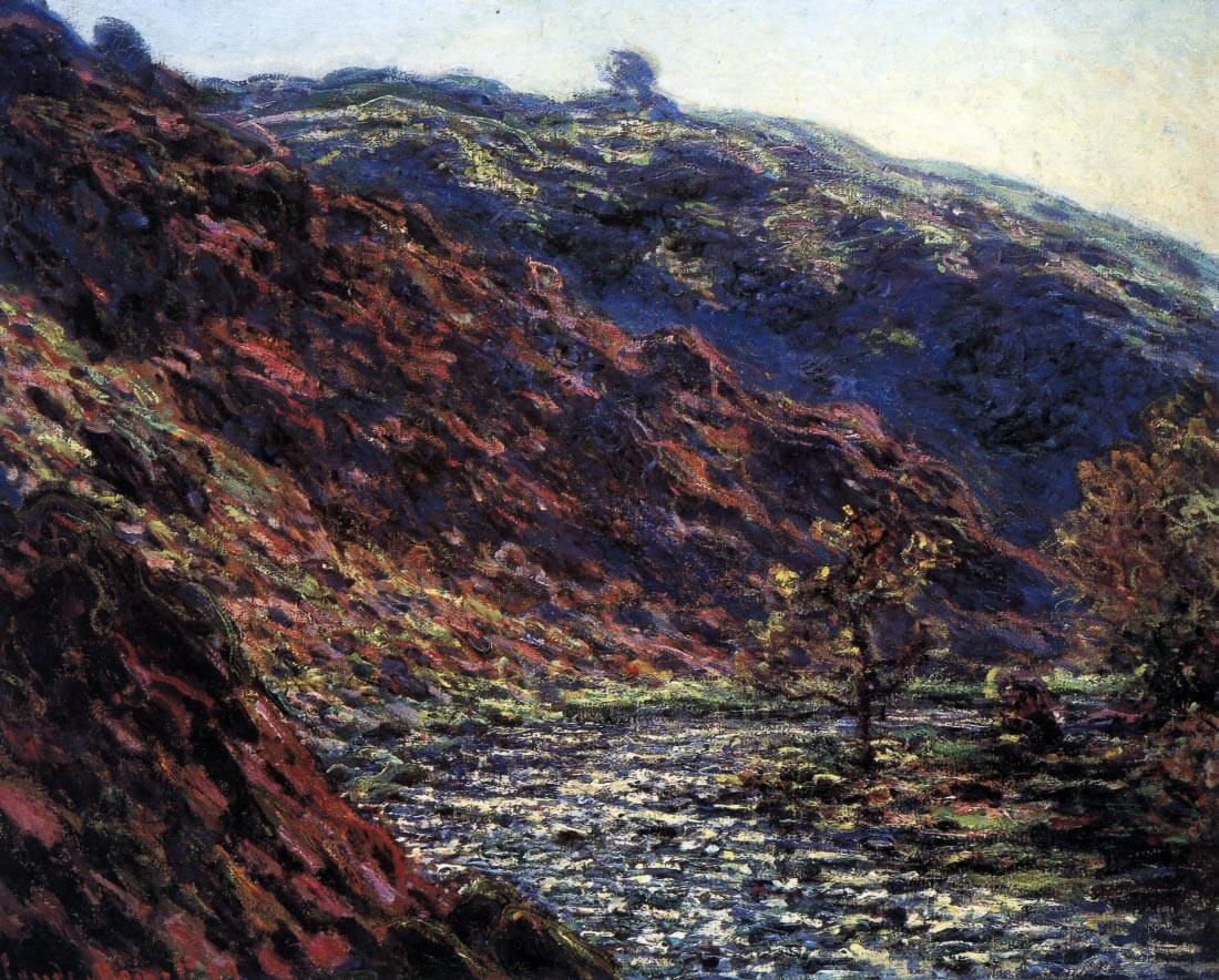 Gorge of the Petite Creuse - Monet