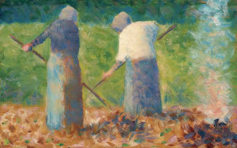 Haymakers at Montfermeil - Georges Seurat