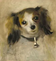 Head of a Dog - Auguste Renoir