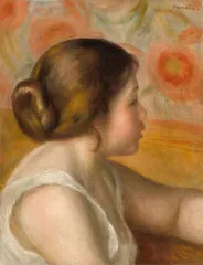 Head of a Young Girl 2 - Auguste Renoir