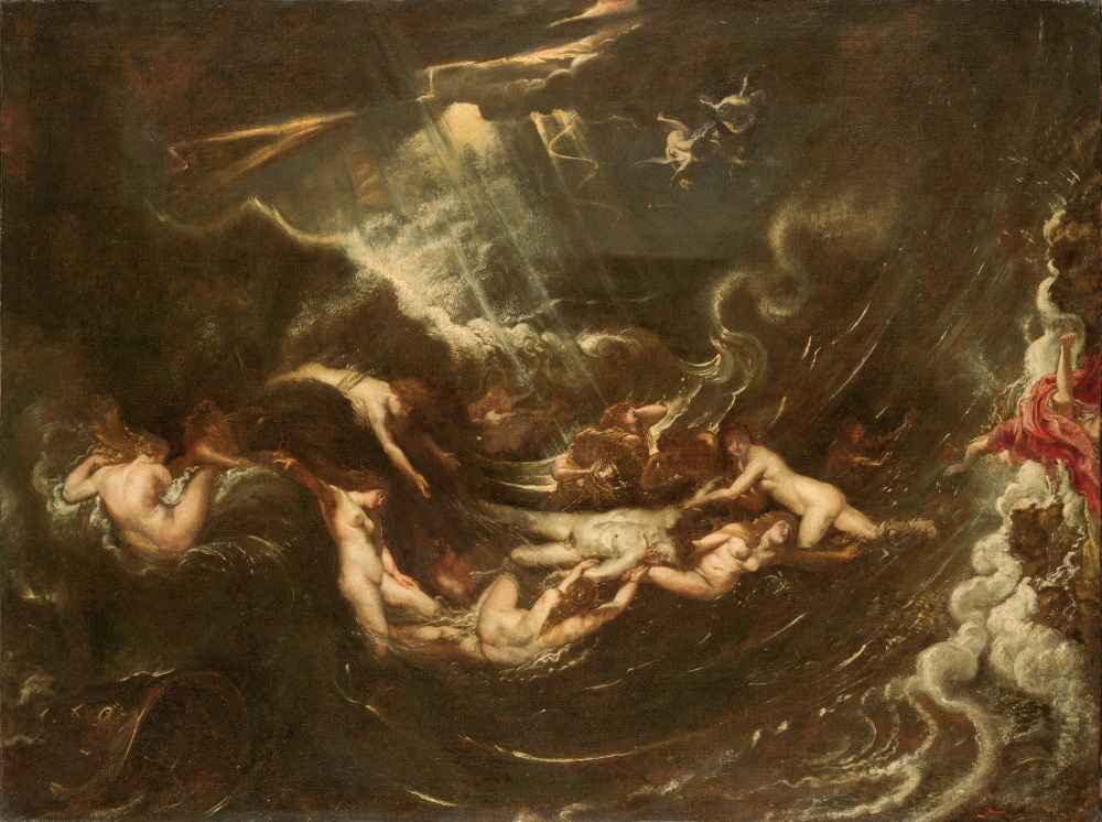 Hero and Leander - Peter Paul Rubens