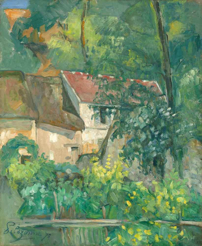 House of Père Lacroix - Paul Cezanne
