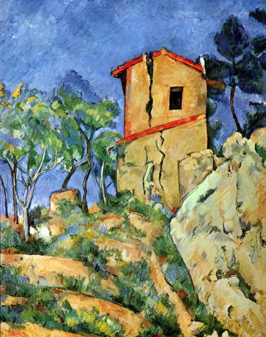 House with Walls - Cezanne