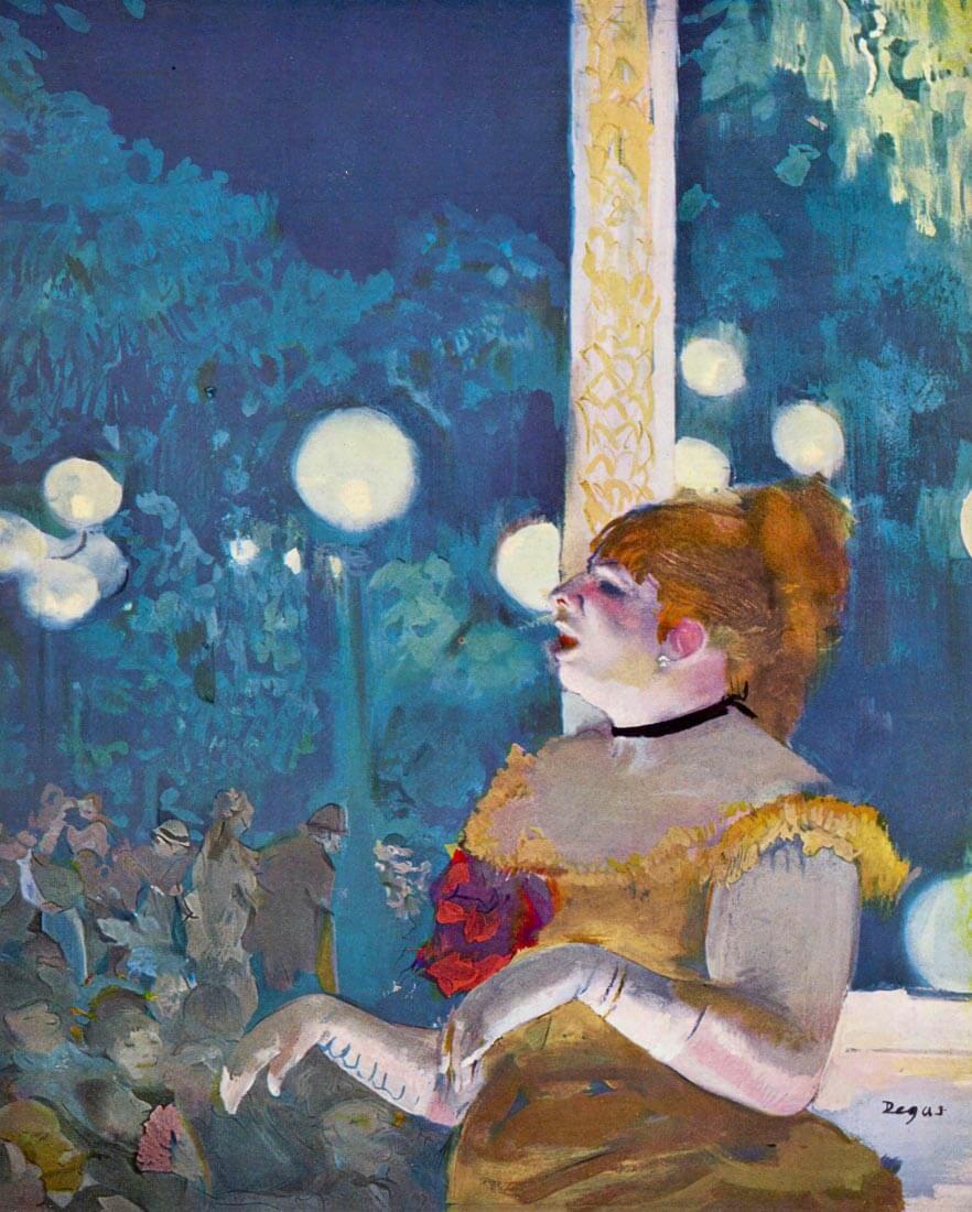 In concert Cafe - The Songs of the dog - Degas