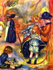In the Jardin du Luxembourg - Renoir