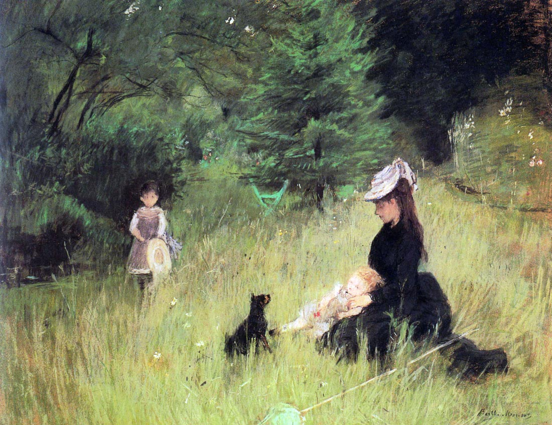 In the Meadow - Morisot