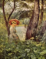 In the sunshine - Hans Thoma