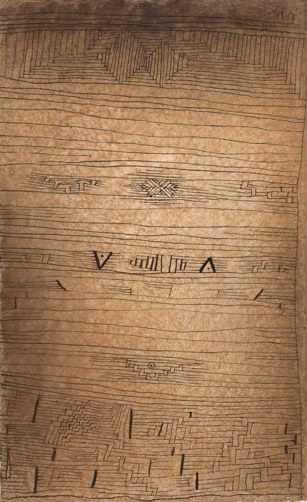 Inscription (1921) - Paul Klee