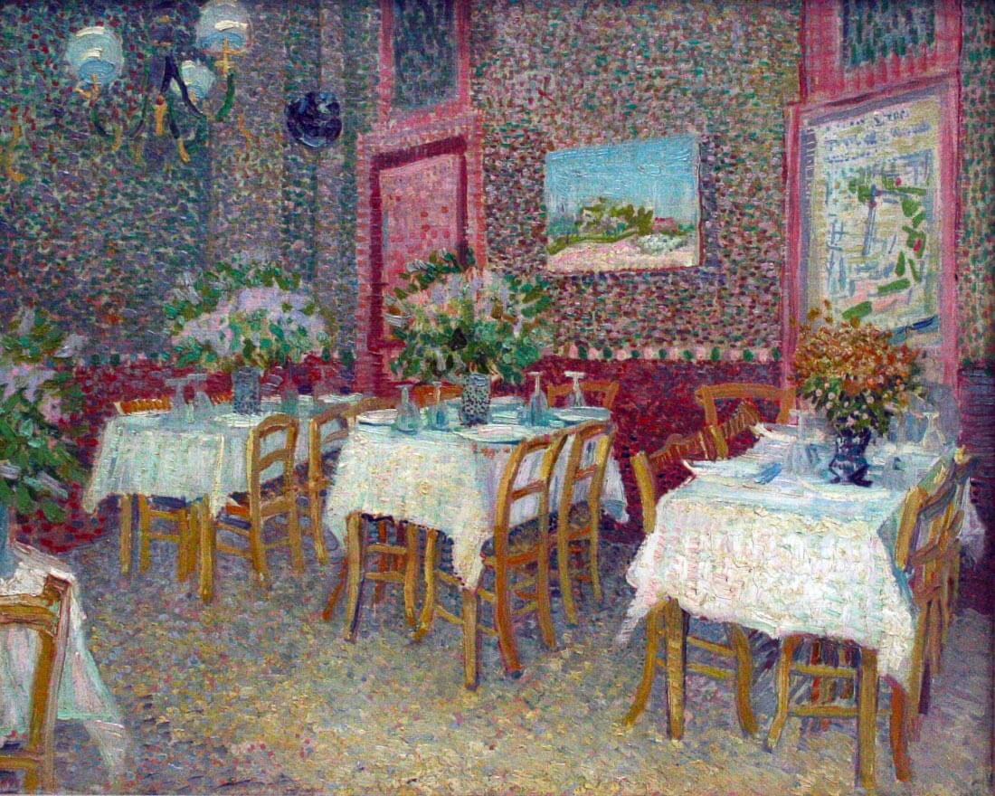 Interior of a Restaurant - Van Gogh