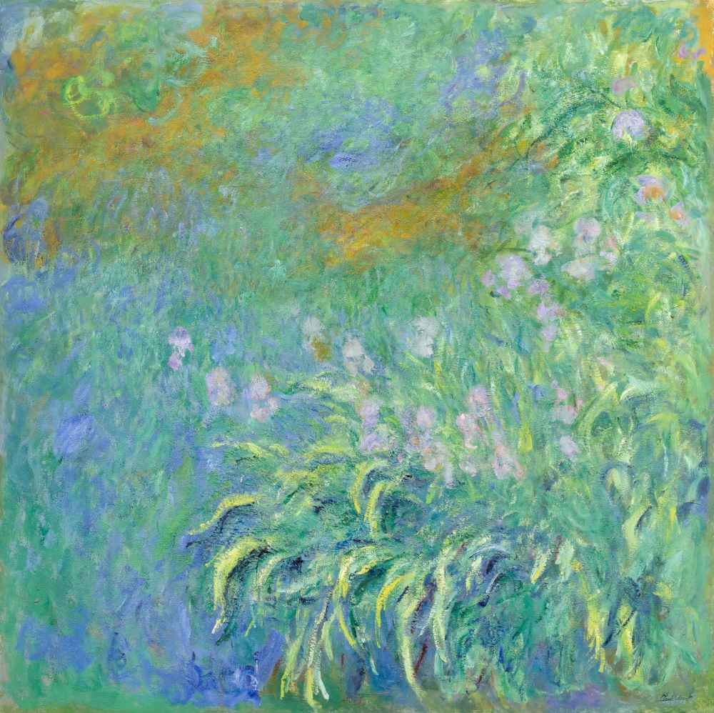 Irises 2 - Claude Monet
