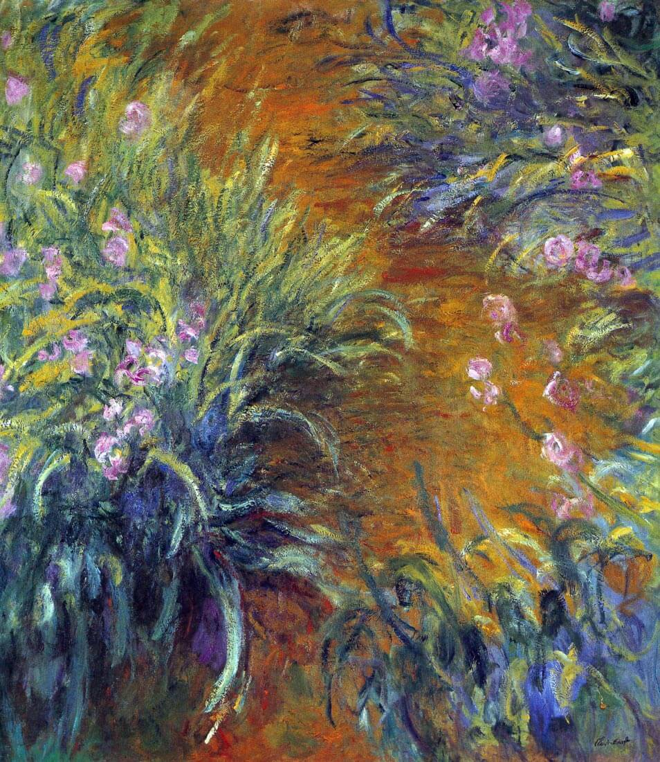 Irises - Monet