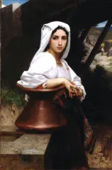 Italian Girl Drawing Water - Bouguereau