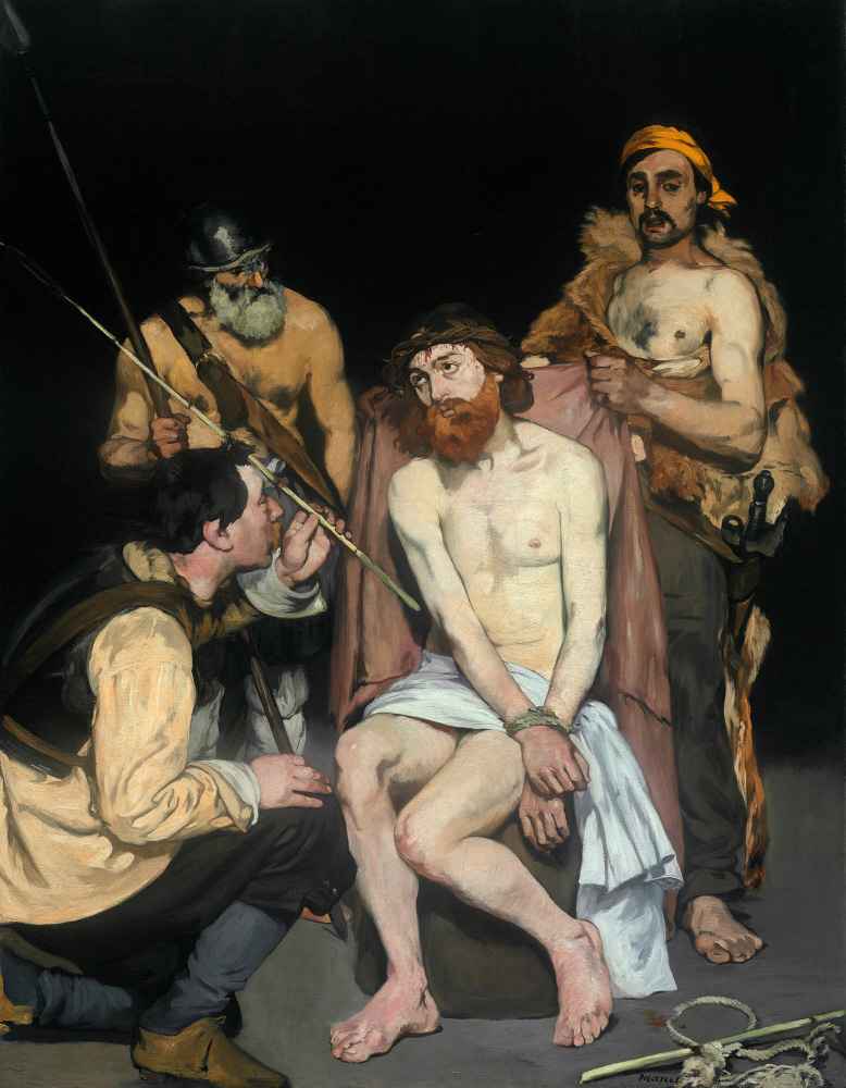 Jesus Mocked by the Soldiers - Edouard Manet