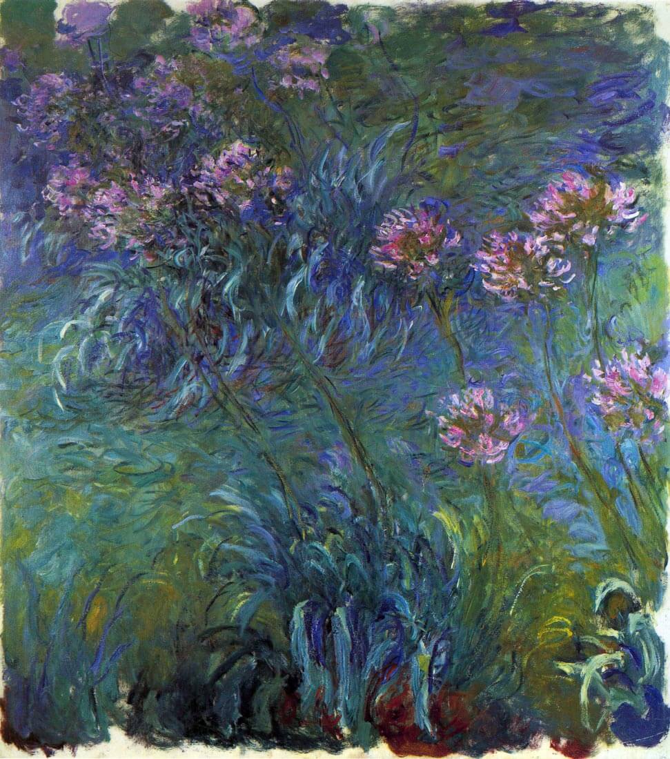 Jewelry lilies - Monet